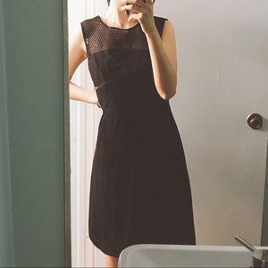 NWOT Esprit Midi Black Dress